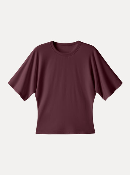 Elevated Cotton-Blend Essential Tee