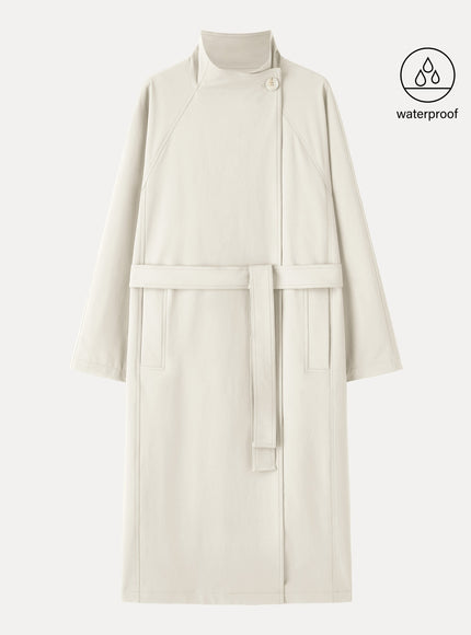 Waterproof Belted Trench Coat