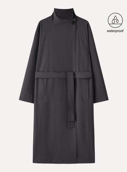 Waterproof Belted Trench Coat