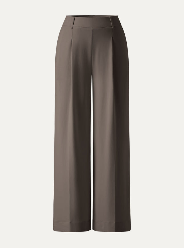 Stretchy Flowy High Rise Wide Leg The Success Pants