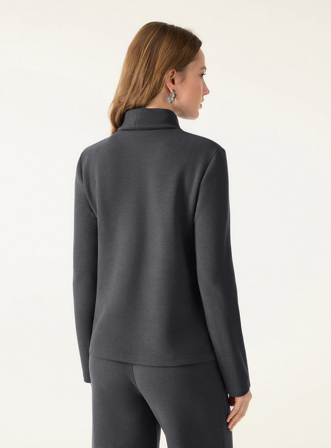 Turtleneck Long Sleeve Top