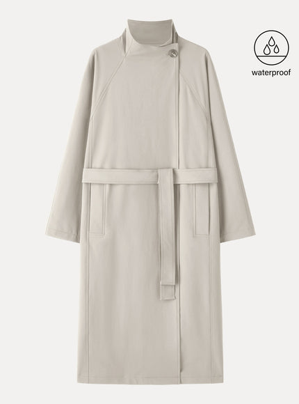 Waterproof Belted Trench Coat