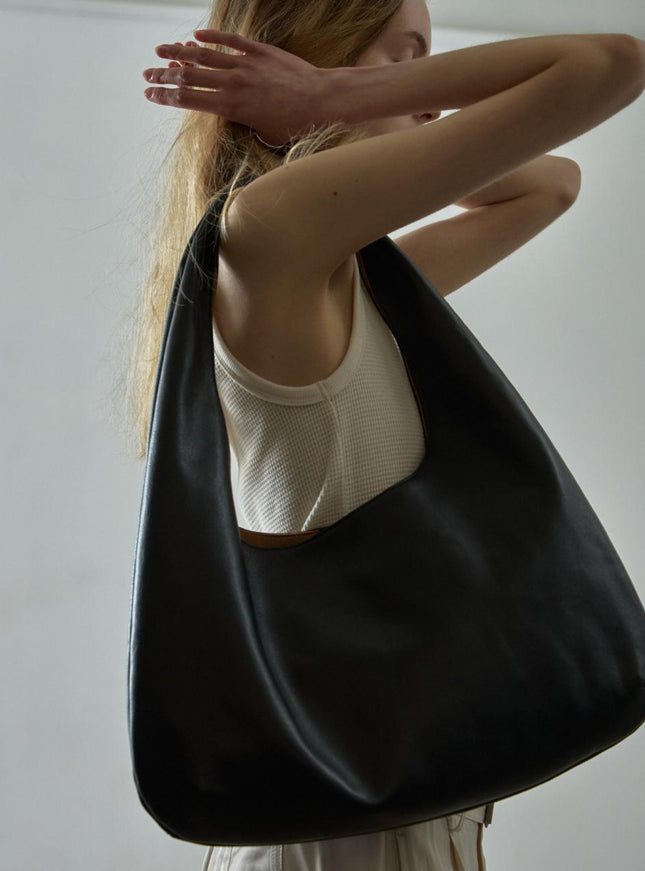 FACADE PATTERN Women's East Shoulder Bag Black 720423733