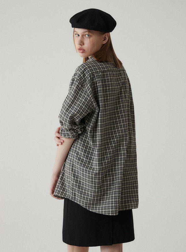 SUARE WOMEN Women's Stupid Check Shirt