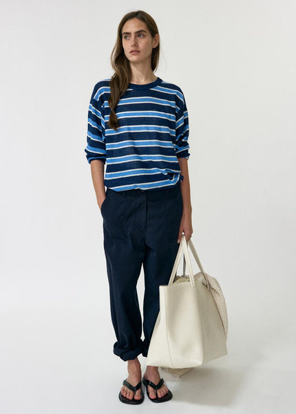 NOTHING WRITTEN Women's Nou Fatigue Pants Dark Navy 720611271