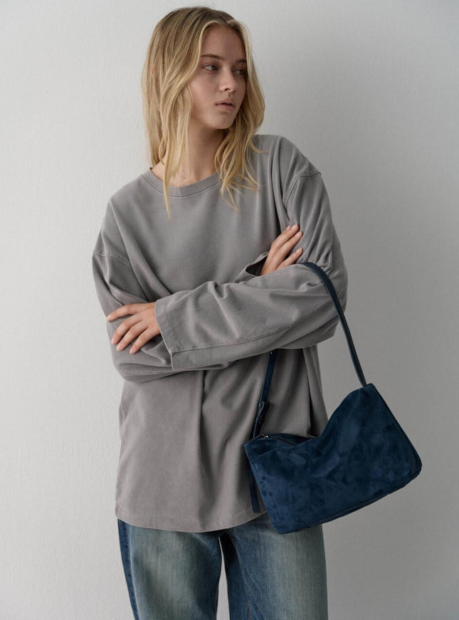 FACADE PATTERN Women's Wayne Shoulder Bag Navy 720737142