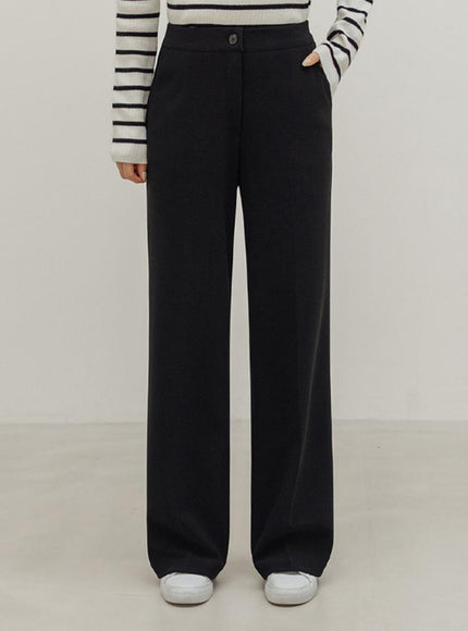 FRENCHCHIC Women's Insaeng360 Semi-Wide Slacks F6S161SL