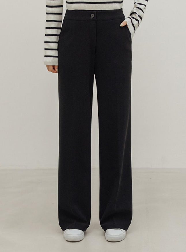 FRENCHCHIC Women's Insaeng360 Semi-Wide Slacks F6S161SL
