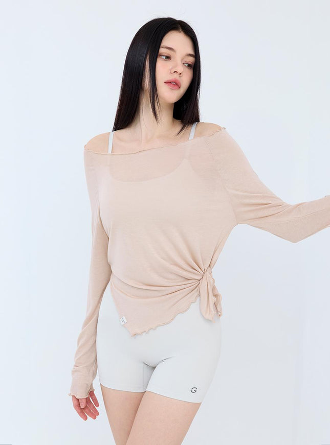 GRANDE LINE Women's Relaxing Slit Cover-up 720905825