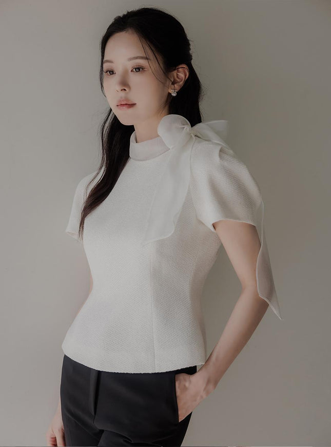 the J.Soo Women's Dear Tweed Blouse