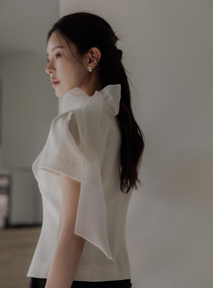 the J.Soo Women's Dear Tweed Blouse