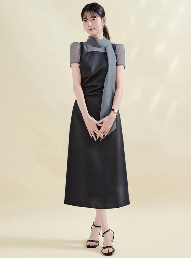 IvanaHelsinki Women's Marigold Layered Long Dress 721004699