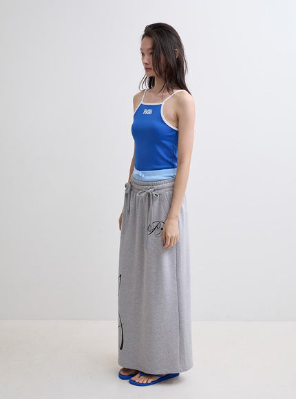 MINJUKIM PAKUA Women's Basic Strap Top Blue