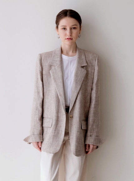 KELLY DONAHUE Women's Standard Single Summer Jacket Free Size