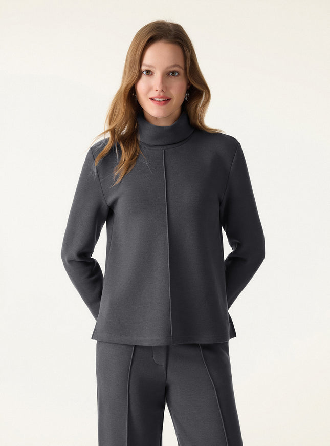 Turtleneck Long Sleeve Top