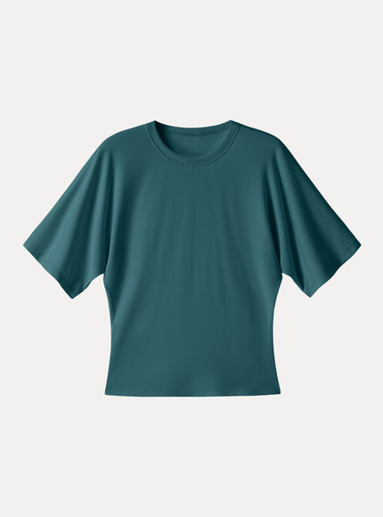 Elevated Cotton-Blend Essential Tee