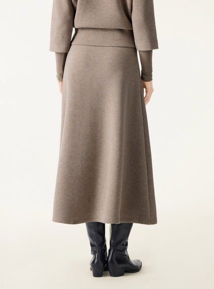 Essential Midi A-line Circle Skirt
